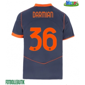 Inter Milan Matteo Darmian #36 Tredje Tröja 2025-26 Kortärmad